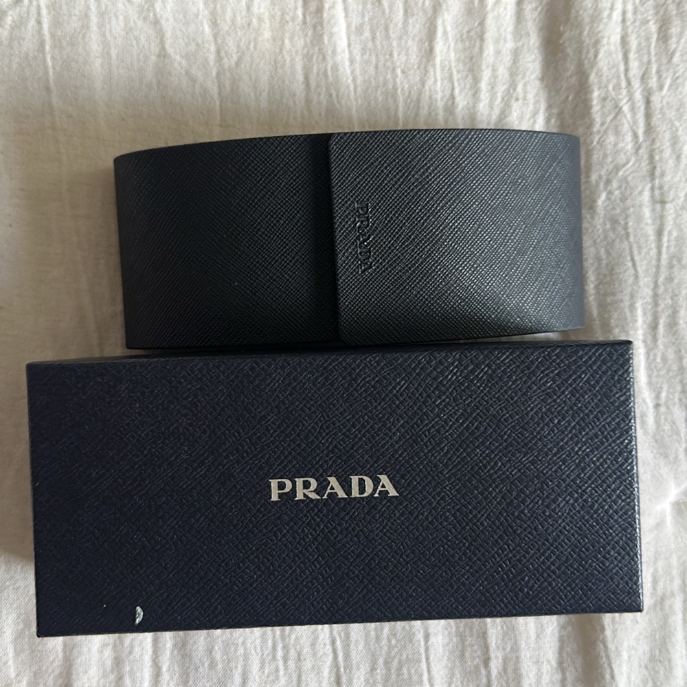 Prada Sleek Black Unisex Sunglasses